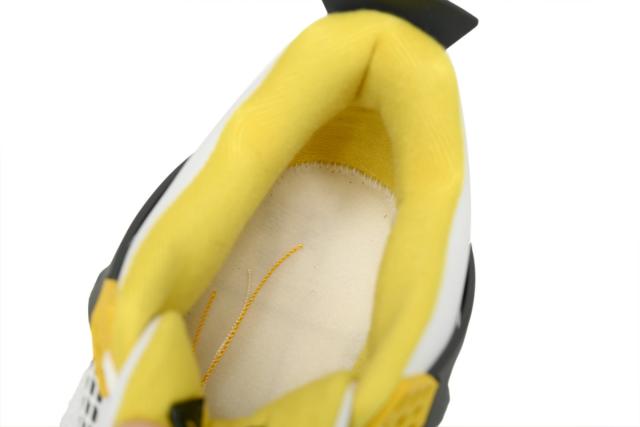 ［plus-size shoes]Air Jordαn 4's Retro Vivid Sulfur AQ9129-101