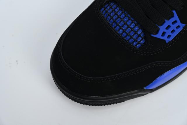 ［plus-size shoes]Air Jordαn 4's Retro Black Game Royal CT8527-018
