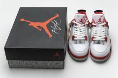 ［plus-size shoes]Air Jordαn 4's Retro Fire Red (2012) 308497-110