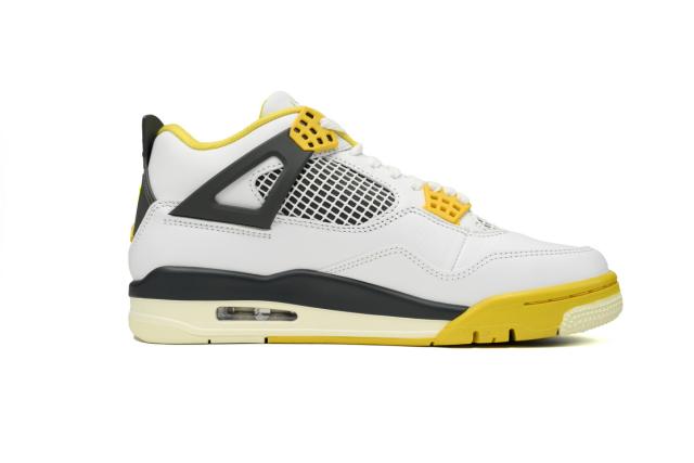 ［plus-size shoes]Air Jordαn 4's Retro Vivid Sulfur AQ9129-101