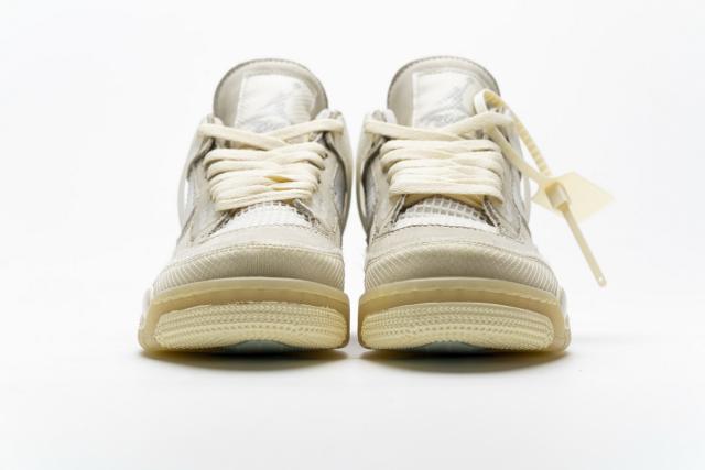 ［plus-size shoes]Air Jordαn 4's Retro OW Sail CV9388-100