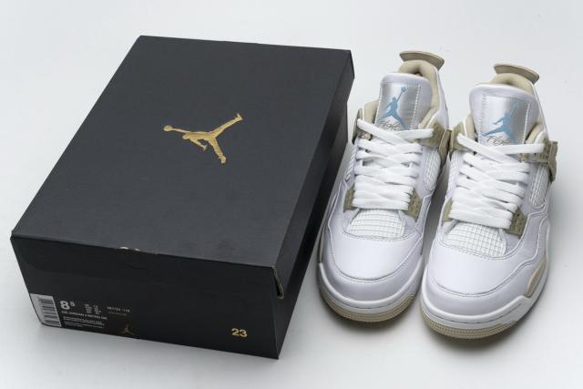 ［plus-size shoes]Air Jordαn 4's Retro Sand 487724-118
