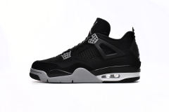 ［plus-size shoes]Jordαn 4's Retro SE Black Canvas DH7138-006