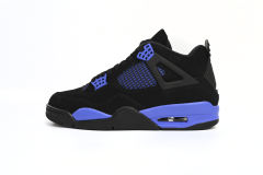 ［plus-size shoes]Air Jordαn 4's Retro Black Game Royal CT8527-018