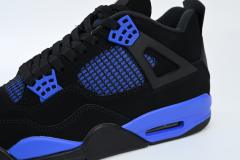 ［plus-size shoes]Air Jordαn 4's Retro Black Game Royal CT8527-018