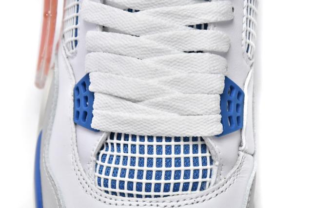 ［plus-size shoes]Air Jordαn 4's Retro Military Blue 308497-105