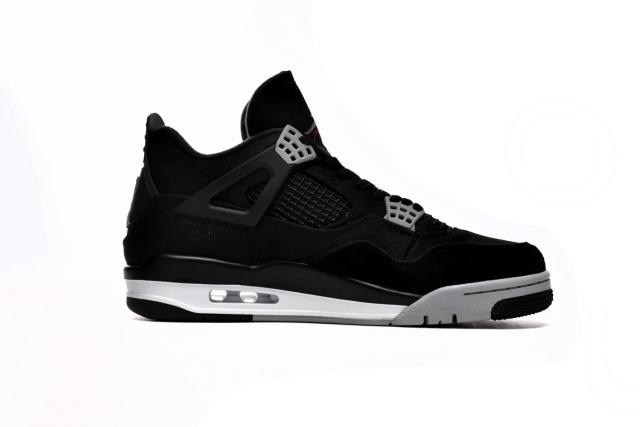［plus-size shoes]Jordαn 4's Retro SE Black Canvas DH7138-006