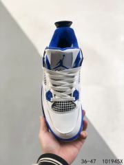Jordαn 4's Midnight Blue Colorblock Basketball Shoes 2 colors