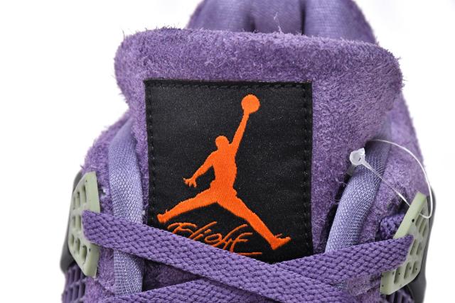 ［plus-size shoes]Jordαn 4's Retro Canyon Purple AQ9129-500