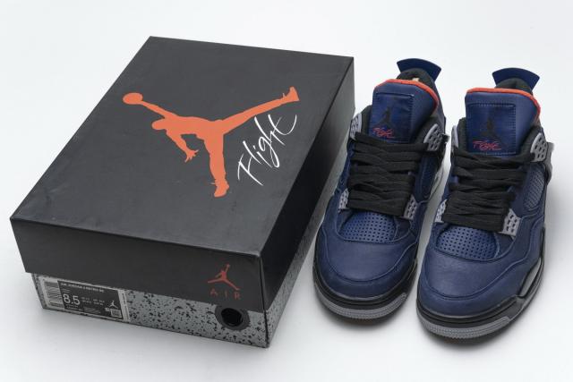 ［plus-size shoes]Air Jordαn 4's Retro Winterized Loyal Blue CQ9597-401