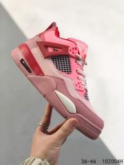 Jordαn 4's Gradient Pink Basketball Shoes