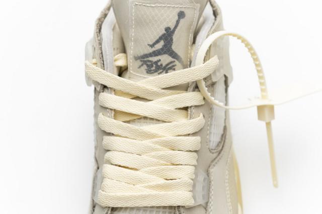 ［plus-size shoes]Air Jordαn 4's Retro OW Sail CV9388-100