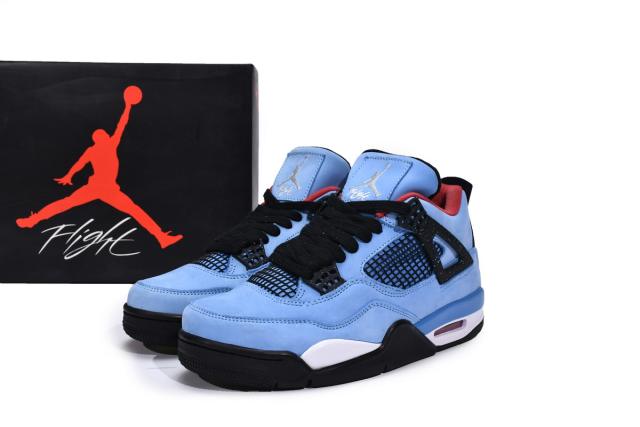 ［plus-size shoes]Air Jordαn 4's Retro Travis Scott Cactus Jack 308497-406
