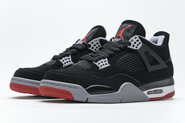［plus-size shoes]Air Jordαn 4's Retro Bred 308497-060
