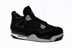 ［plus-size shoes]Jordαn 4's Retro SE Black Canvas DH7138-006