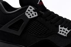 ［plus-size shoes]Jordαn 4's Retro SE Black Canvas DH7138-006