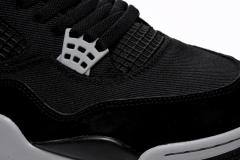 ［plus-size shoes]Jordαn 4's Retro SE Black Canvas DH7138-006