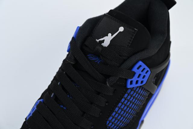 ［plus-size shoes]Air Jordαn 4's Retro Black Game Royal CT8527-018