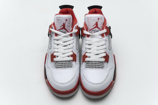 ［plus-size shoes]Air Jordαn 4's Retro Fire Red (2012) 308497-110