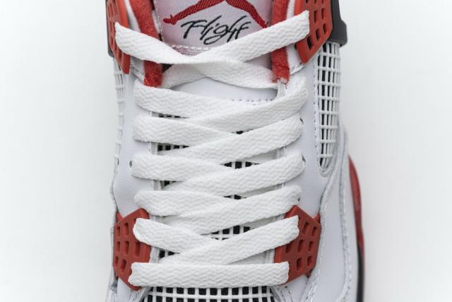 ［plus-size shoes]Air Jordαn 4's Retro Fire Red (2012) 308497-110