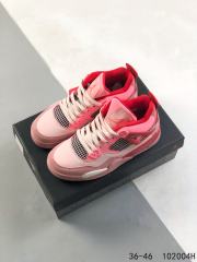Jordαn 4's Gradient Pink Basketball Shoes