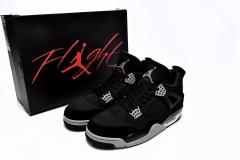 ［plus-size shoes]Jordαn 4's Retro SE Black Canvas DH7138-006