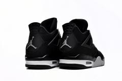 ［plus-size shoes]Jordαn 4's Retro SE Black Canvas DH7138-006