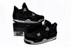 ［plus-size shoes]Jordαn 4's Retro SE Black Canvas DH7138-006