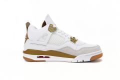 ［plus-size shoes]N SB x Air Jordαn 4's White Brown DR5415-120