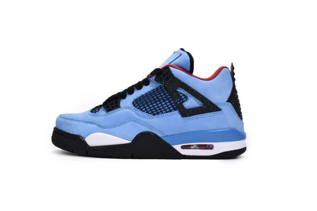 ［plus-size shoes]Air Jordαn 4's Retro Travis Scott Cactus Jack 308497-406