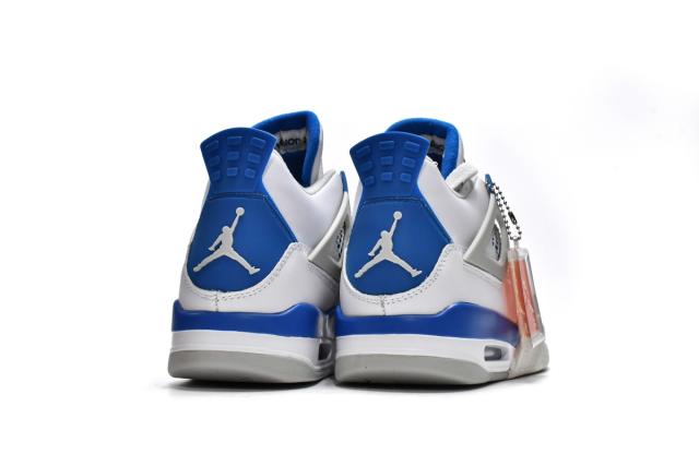 ［plus-size shoes]Air Jordαn 4's Retro Military Blue 308497-105