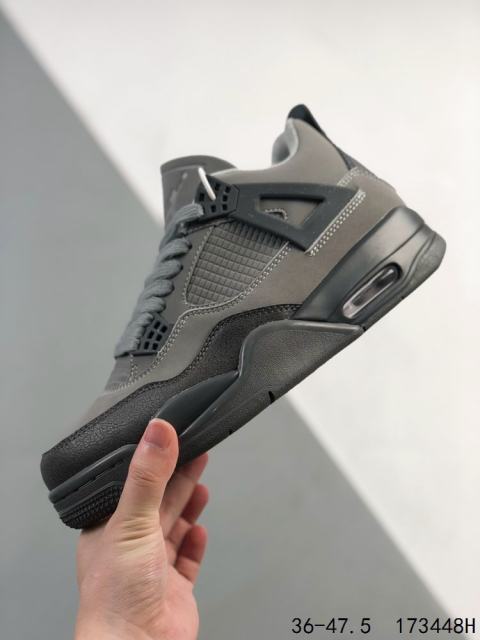 Jordαn 4's Smoky Gray Basketball Shoes
