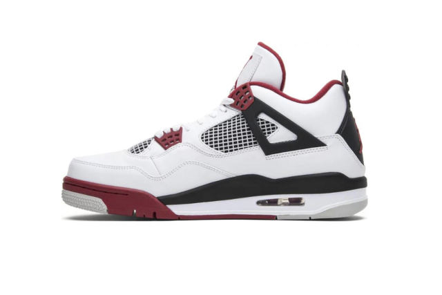［plus-size shoes]Air Jordαn 4's Retro Fire Red (2012) 308497-110