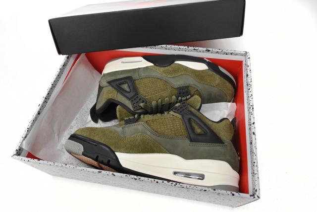 ［plus-size shoes]Jordαn 4's Retro SE Craft Medium Olive FB9927-200