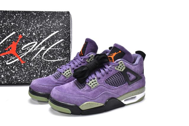 ［plus-size shoes]Jordαn 4's Retro Canyon Purple AQ9129-500