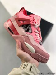 Jordαn 4's Gradient Pink Basketball Shoes