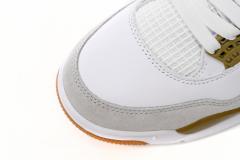 ［plus-size shoes]N SB x Air Jordαn 4's White Brown DR5415-120