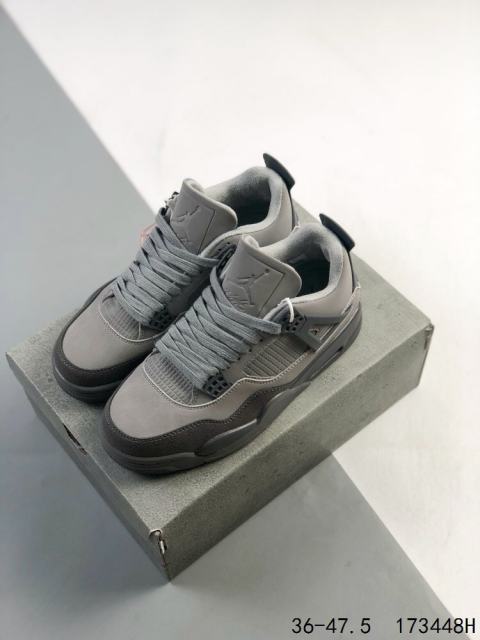 Jordαn 4's Smoky Gray Basketball Shoes