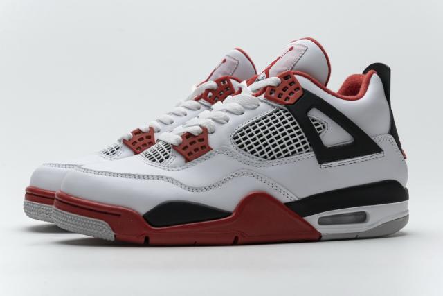 ［plus-size shoes]Air Jordαn 4's Retro Fire Red (2012) 308497-110