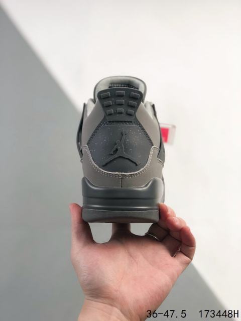 Jordαn 4's Smoky Gray Basketball Shoes