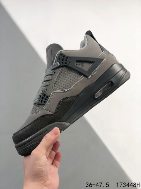 Jordαn 4's Smoky Gray Basketball Shoes