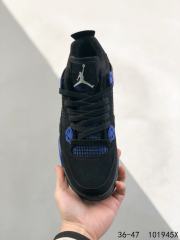 Jordαn 4's Midnight Blue Colorblock Basketball Shoes 2 colors