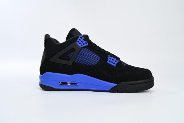 ［plus-size shoes]Air Jordαn 4's Retro Black Game Royal CT8527-018