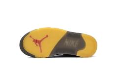Air Jordαn 5's Retro OW Black CT8480-001
