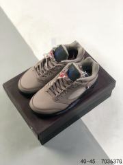 Jordαn 5's Brown High Top Basketball Shoes