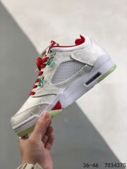 Jordαn 5's White Silk China Limited High Top Basketball Shoes