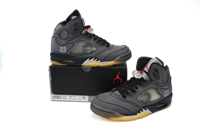 Air Jordαn 5's Retro OW Black CT8480-001