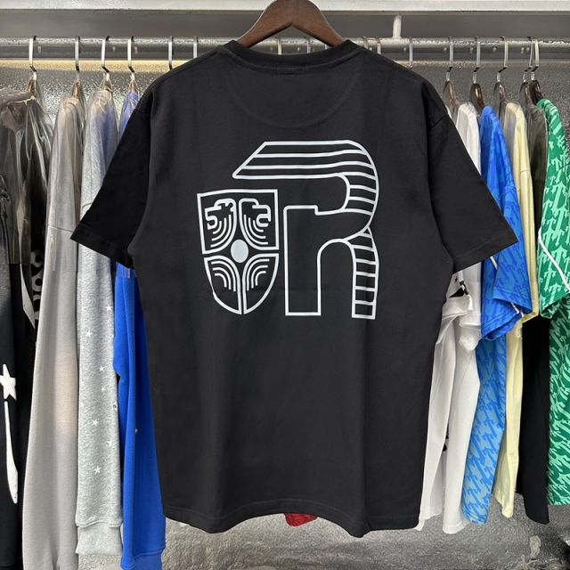 Rhude Egyptian Pharaoh T-Shirts (Black Beige White)