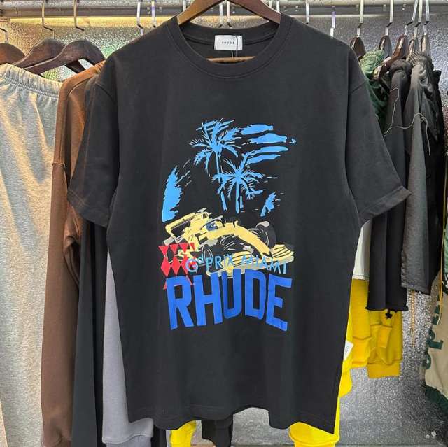 Rhude F1 Race The High T-Shirts 3 Colors