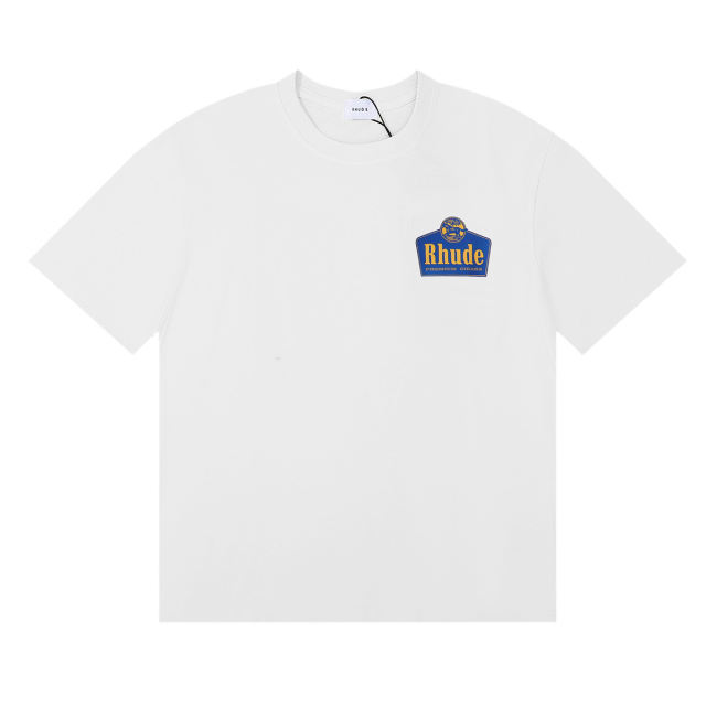 Rhude Cigar Cru T-Shirts (Black Beige White)